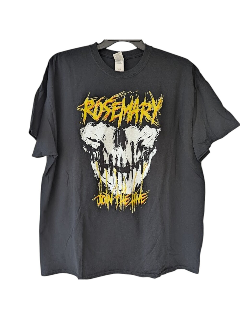 Rosemary T-shirt 2XL Black TNA Impact Pro Wrestling Join The Hive Skull Graphic